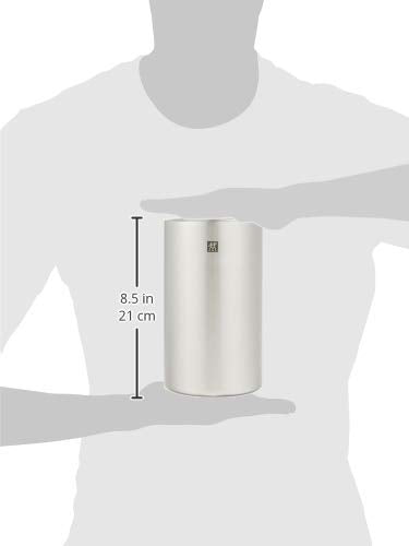 ZWILLING Sommelier, doppelwandiger Weinkühler, 21.6 x 11 x 19 cm, Silber