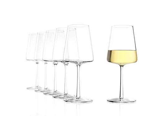 Stölzle Weißweinkelche Power 400ml, Weißweingläser 6er Set