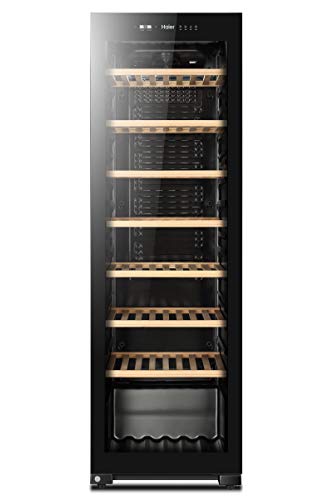 Haier WS171GA Weinkühlschrank für bis zu 171 Flaschen, 185 cm Höhe, Innenbeleuchtung