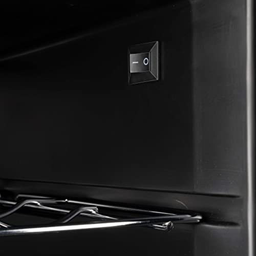 Alpina Weinkühlschrank 18 Flaschen Kapazität, Temperatur Regelbar von 11°C bis 22°C