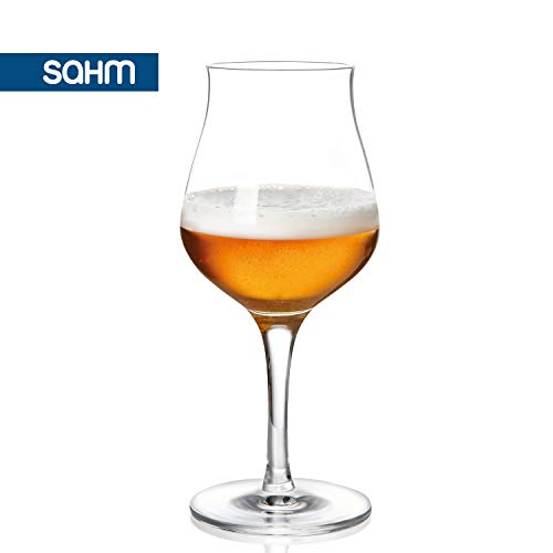 SAHM Biergläser Set 6 STK, 420ml, Craft Beer Gläser