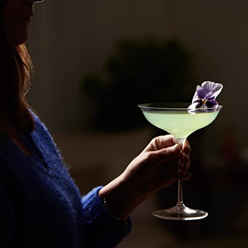 Sipour Cocktail-Gläser 4er-Set 240ml, bruchsicher & elegantes Design, Gläser-Set