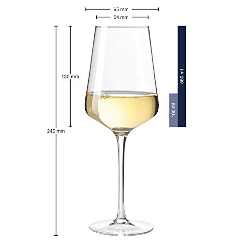 Leonardo Puccini Weißwein-Gläser, 6er Set, 560ml