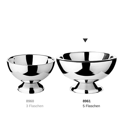 EDZARD Champagner Kühler Cadiz (Ø 43 cm, groß) aus Edelstahl