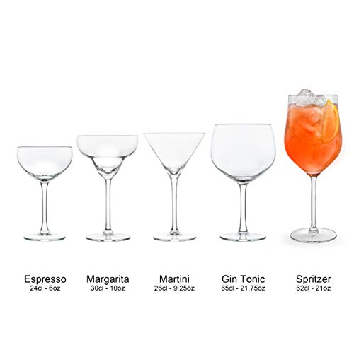 Libbey Cocktailglas Joya Spritzer mit 620ml, 6 Stück, Spülmaschinenfest