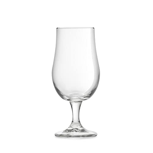 Libbey Bierglas Munique 370ml, 6er Set, mit Fuß, hohe Qualität