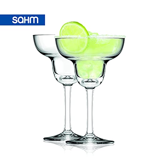 SAHM Margarita Gläser, 6er Set, 270ml, Cocktailgläser Set