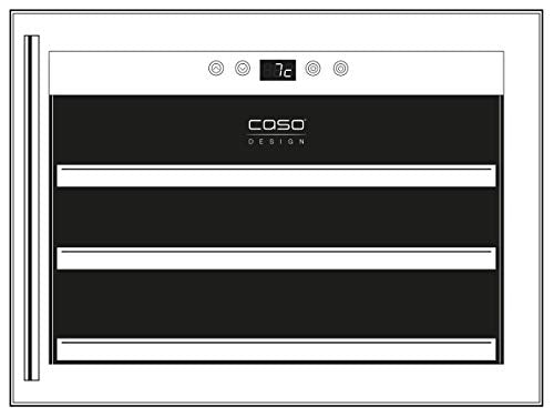 Caso Winesafe 18 EB Design Einbauweinkühlschrank für bis zu 18 Flaschen
