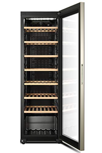 Haier WS171GA Weinkühlschrank für bis zu 171 Flaschen, 185 cm Höhe, Innenbeleuchtung