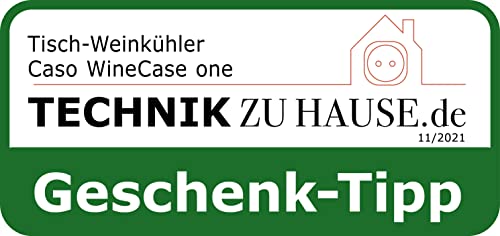 CASO WineCase One Black - Design Weinkühler für eine Flasche