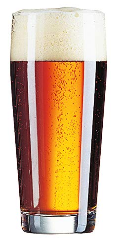 Arcoroc, Willi Willibecher, Bierglas, 630ml, mit Füllstrich bei 0,5l, Glas, transparent, 12 Stück