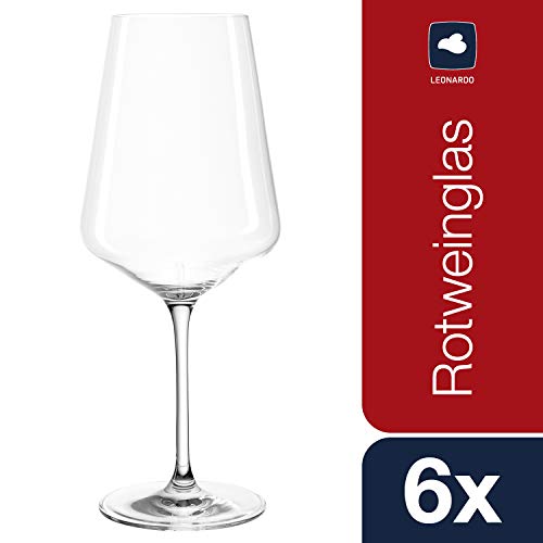 Leonardo Puccini Gläser, 18er Set, Kristallglas, je 6 für Sekt, Rotwein, Weißwein