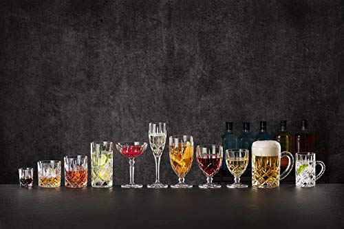 Spiegelau & Nachtmann, Bierkrug mit Schliffdekoration, Kristallglas, 600ml