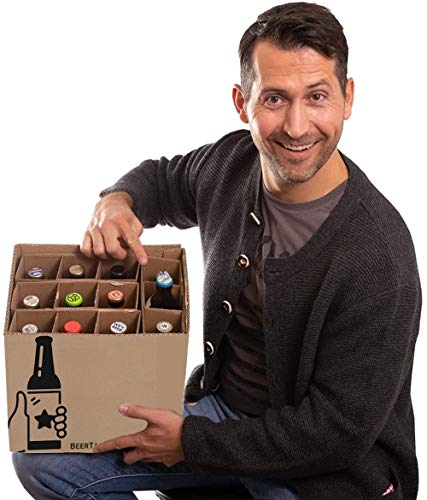Bierset mit 12 Bieren von Privatbrauereien, Biergeschenk für Männer