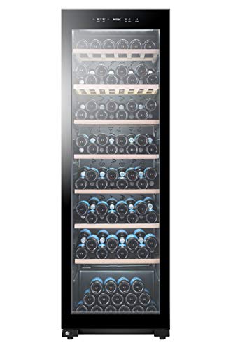 Haier WS171GA Weinkühlschrank für bis zu 171 Flaschen, 185 cm Höhe, Innenbeleuchtung