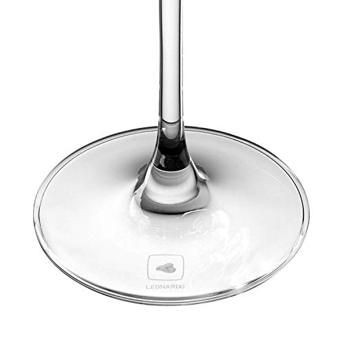 Leonardo Puccini Gläser, 18er Set, Kristallglas, je 6 für Sekt, Rotwein, Weißwein