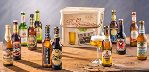 Kalea Bier-Box, Metallbox mit 3D-Prägung, Bierspezialitäten