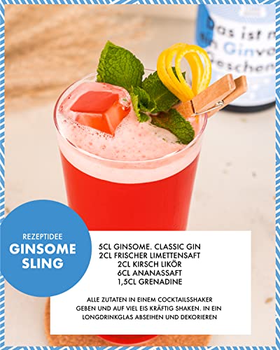 ginsome. Klassischer Gin | 42% Vol. (1 x 0.5 l)