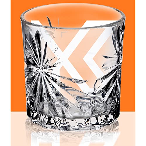 KADAX Trinkgläser, 6er Set, Saftgläser aus Glas, modernes Design 300ml