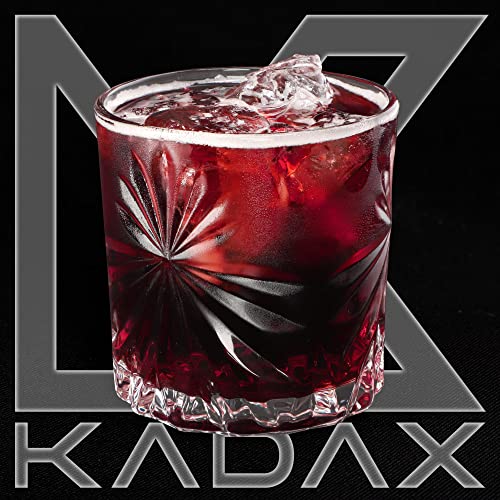 KADAX Trinkgläser, 6er Set, Saftgläser aus Glas, modernes Design 300ml