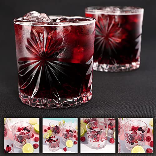 KADAX Trinkgläser, 6er Set, Saftgläser aus Glas, modernes Design 300ml