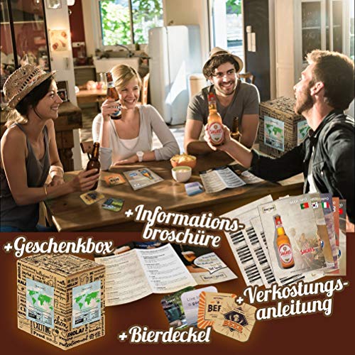 Boxiland, 12 Biere der Welt mit Geschenk Karton