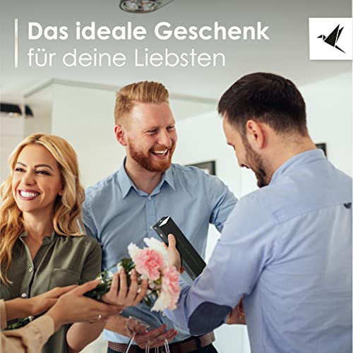 Beyond Weinkühlstab aus Edelstahl mit Ausgießer