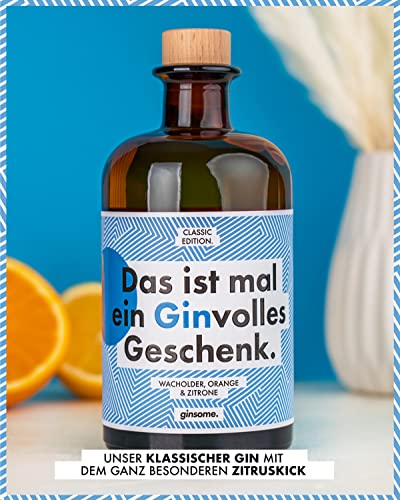 ginsome. Klassischer Gin | 42% Vol. (1 x 0.5 l)