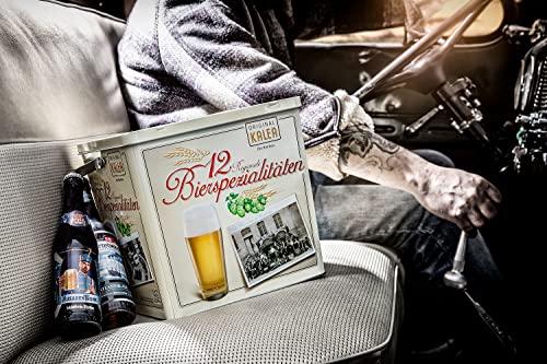 Kalea Bier-Box, Metallbox mit 3D-Prägung, Bierspezialitäten