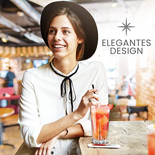 Konzept 11 Cocktailgläser Set 12er 330ml, Trinkgläser Spülmaschinenfest