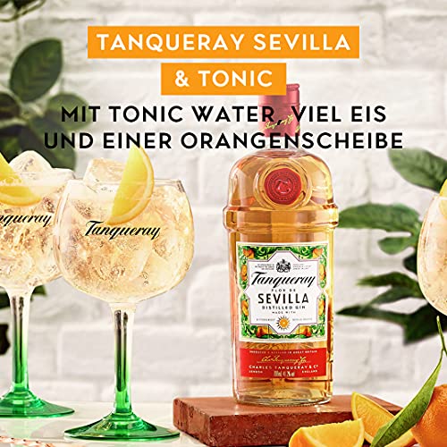 Tanqueray Flor de Sevilla, Destillierter Gin mit Orangengeschmack