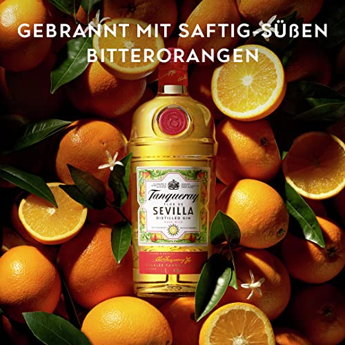 Tanqueray Flor de Sevilla, Destillierter Gin mit Orangengeschmack