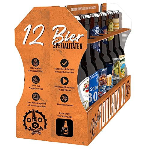 Kalea Toolbox XL, 12 deutsche Spitzenbiere von Privatbrauereien