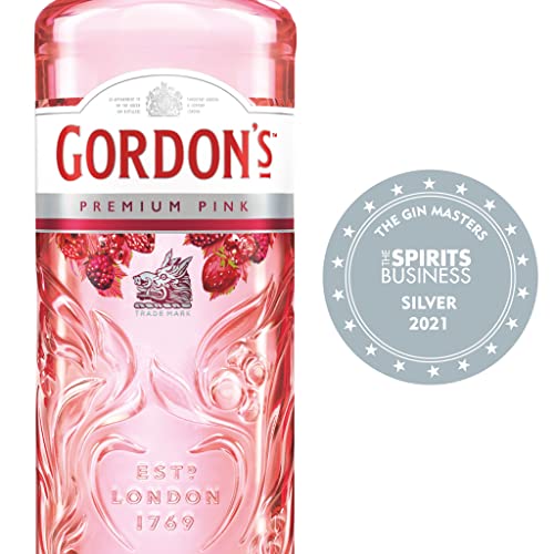 Gordon's Pink Gin, Premium destilliert, Erfrischend köstlich
