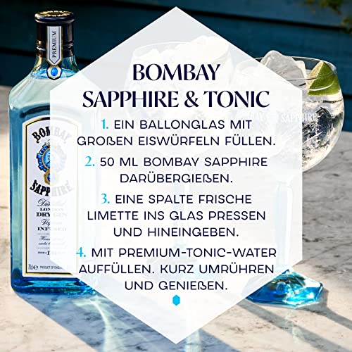 Bombay Sapphire London Dry Gin, 1 l