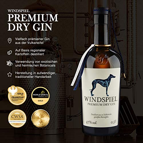Windspiel Premium Dry Gin (1 x 0.5 l)