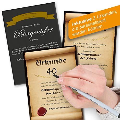 12x Bier aus der Welt & Deutschland/Geschenk Set, Geburtstagsgeschenk
