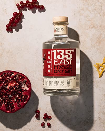 135° EAST Gin, Japanese Botanicals Gin