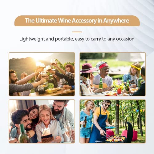 NEWGO Weinkühler Sektkühler Hülle Manschetten Flaschenkühler mit Kühlmanschette