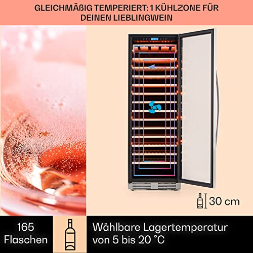 Klarstein Vinovilla Grande Duo Weinkühlschrank - Wine Fridge mit Touch-Bediensektion