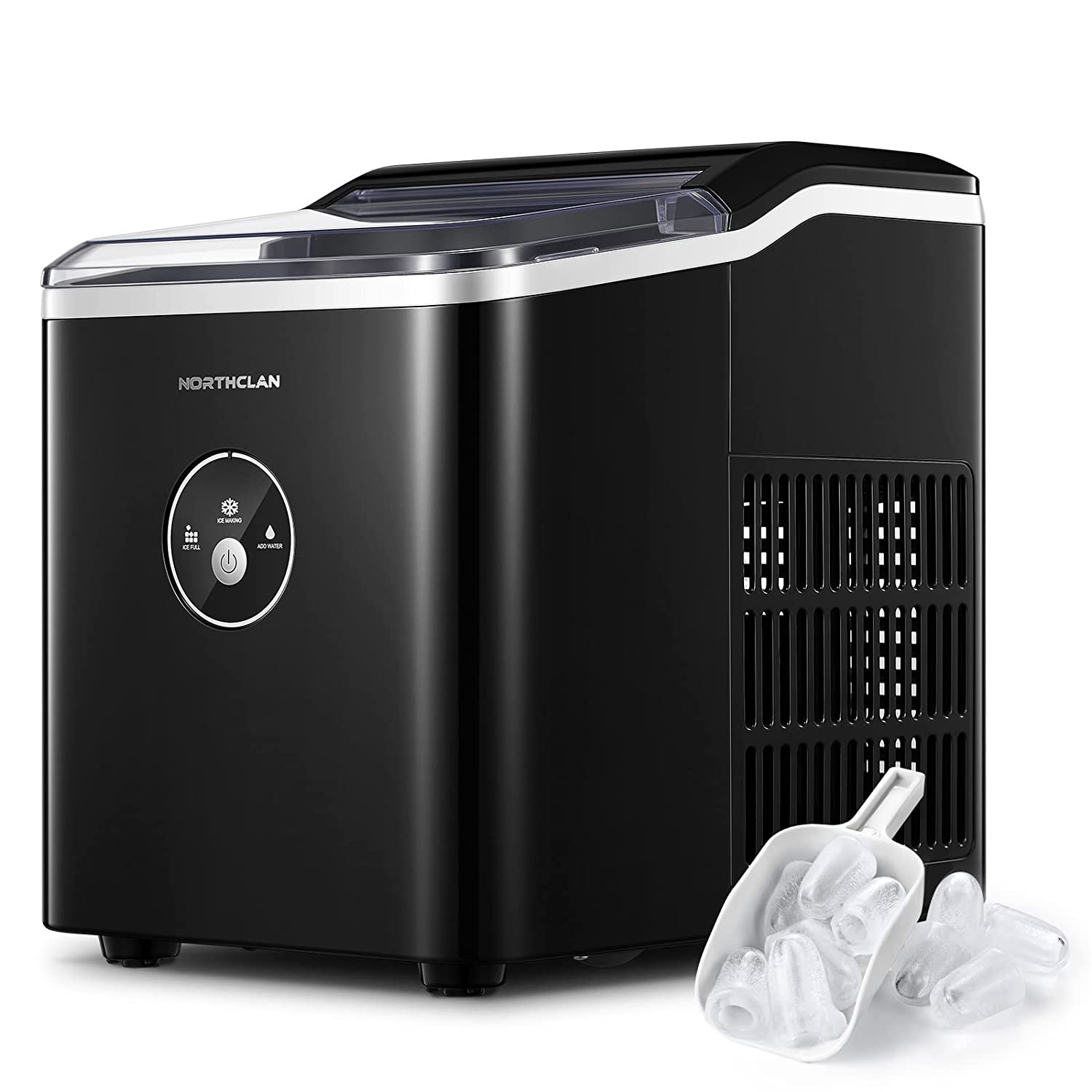 NORTHCLAN Eiswürfelmaschine Testsieger 14KG Eiswürfelbereiter Ice Maker 6 min