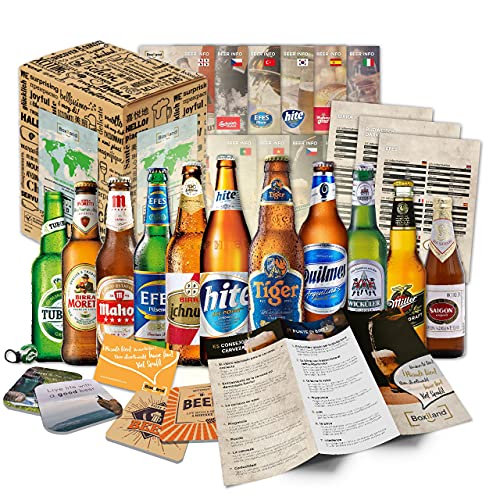 Boxiland, 12 Biere der Welt mit Geschenk Karton