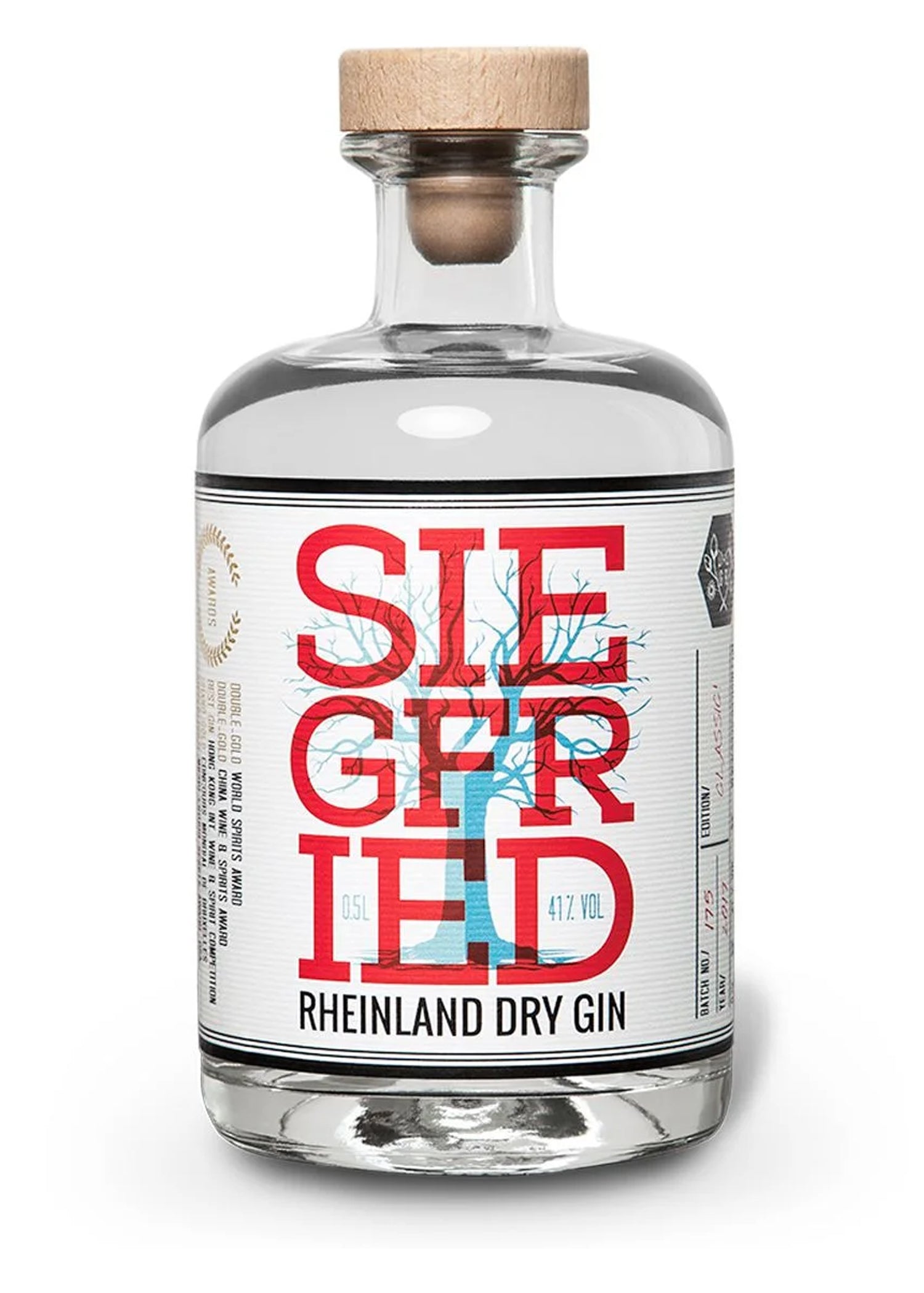 Siegfried Rheinland Dry Gin 41% 0,5l