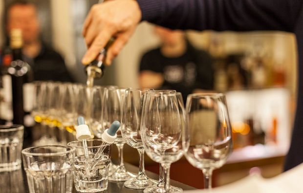 Whisky Tasting in Berlin, 7 Sorten Whisky